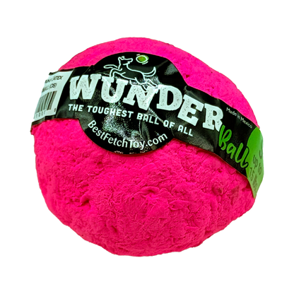 WUNDERball Small in pink, with the label band marked S, up to 15 lbs