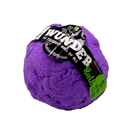 WUNDERball Small in purple, with the label band marked S, up to 15 lbs