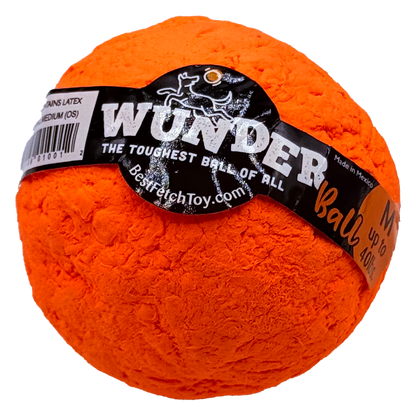 WUNDERball Medium in orange, with the label band marked M, up to 40 lbs