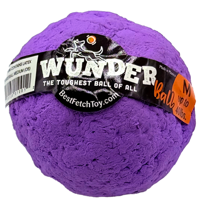 WUNDERball Medium in purple, with the label band marked M, up to 40 lbs