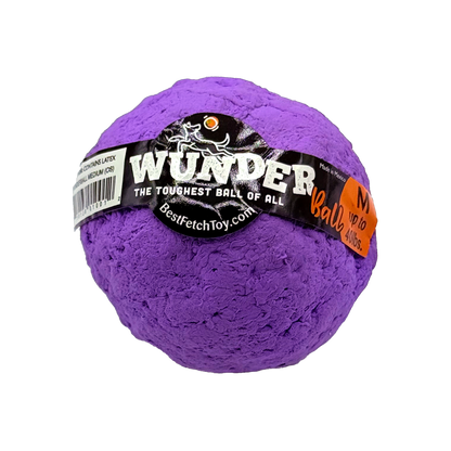 Purple WUNDERball in Medium, shown smaller on a white background with the orange M tab